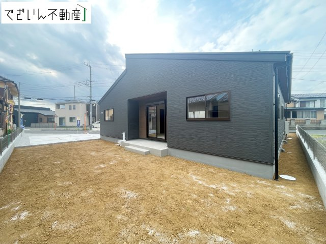 【外観】 | Livele Garden.S行田市佐間第8　【平屋】新築住宅 | 現地(2026年7月撮影)