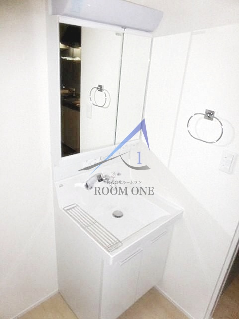 チェリーブロッサム東寺尾の洗面所|洗面台です。