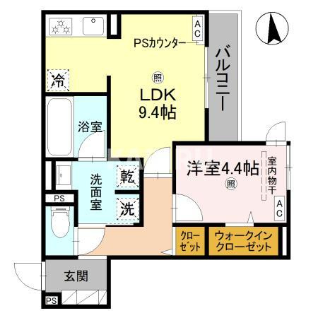 TORISIA緑橋の間取り