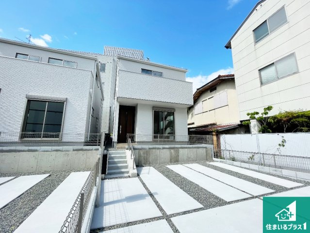 ★京田辺市三山木野神　第1期　新築一戸建ての外観|お客様に長く安心して住んでいだだける事にこだわった家づくり！住んでからのアフターサービスにもしっかりと取り組んでいます！