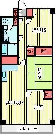 ルクソル浦和の間取り