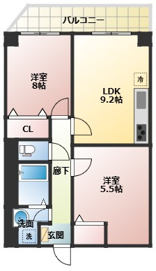リアライズ今里南の間取り