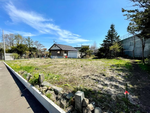 小樽市張碓町　土地の外観