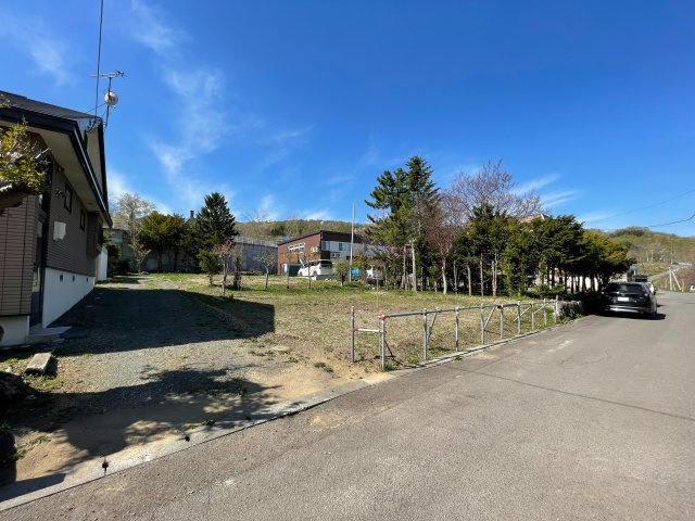 小樽市張碓町　土地の外観