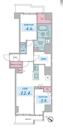 レジディア板橋本町プレイス の間取り
