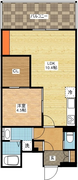 アンベリール・おらんだ坂の間取り