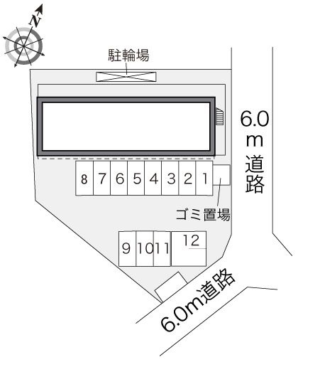 【区画図】 | レオパレスコート