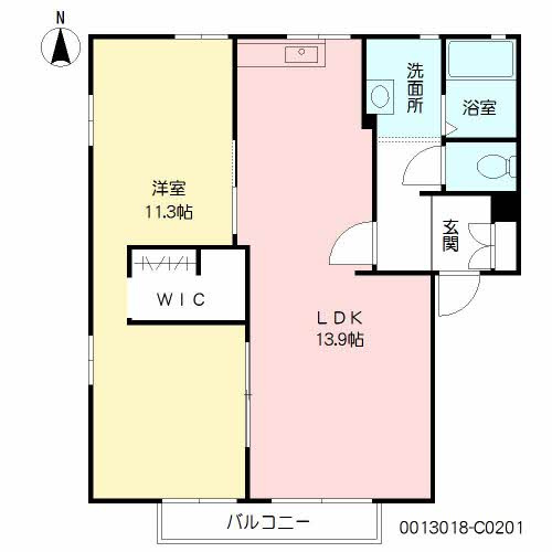 【間取り】 | フレグランスひろせ C棟 **