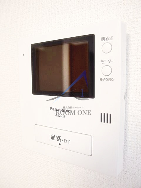 ソレアード代沢のセキュリティ|モニター付インターホンです。