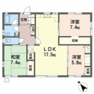 小松台西貸家の画像