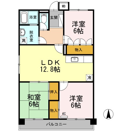 【間取り】 | レジデンス17番館