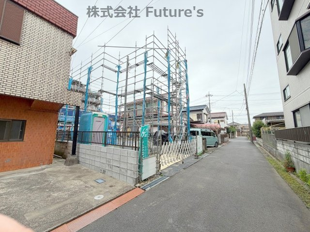 三郷市高州2丁目　新築戸建　全1棟の前面道路含む現地写真|前面道路含む現地写真です。
