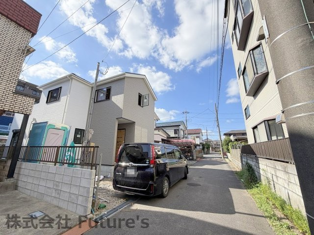 三郷市高州2丁目　新築戸建　全1棟の前面道路含む現地写真|前面道路含む現地写真です。
