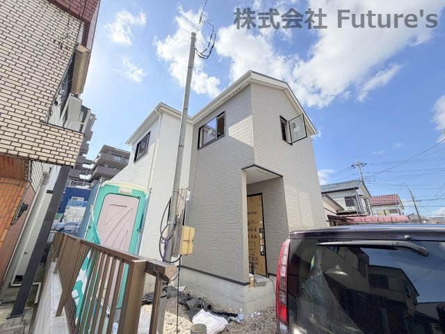 三郷市高州2丁目　新築戸建　全1棟の外観|現地の写真になります。
