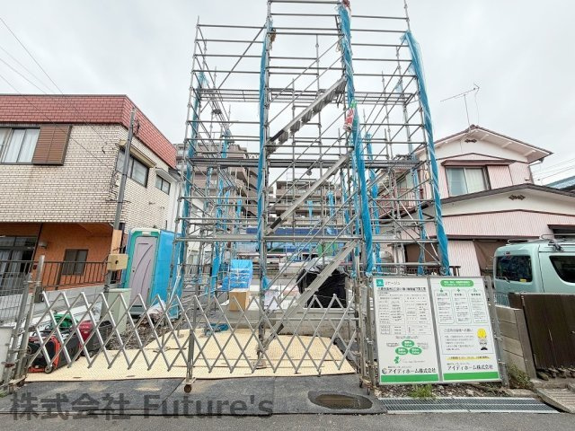 三郷市高州2丁目　新築戸建　全1棟の外観|現地の写真になります。