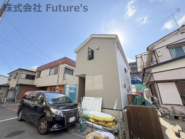 三郷市高州2丁目　新築戸建　全1棟の外観|現地の写真になります。