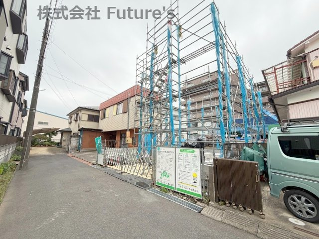 三郷市高州2丁目　新築戸建　全1棟の外観|現地の写真になります。