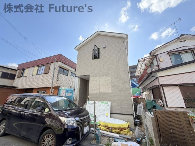 三郷市高州2丁目　新築戸建　全1棟の外観|現地の写真になります。