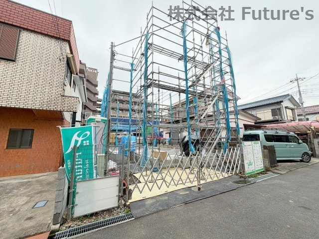三郷市高州2丁目　新築戸建　全1棟の外観|現地の写真になります。