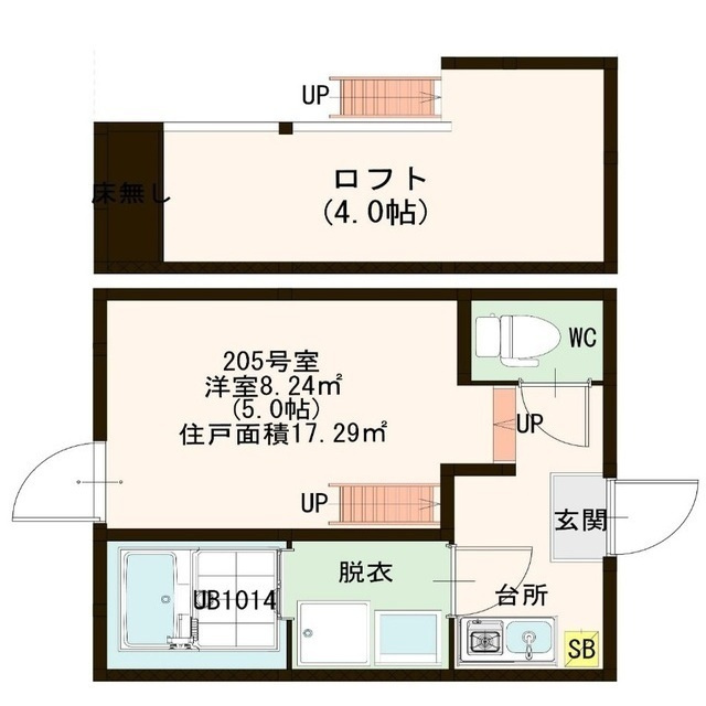 アレグリアの間取り