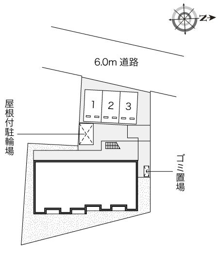 レオネクスト栄の区画図