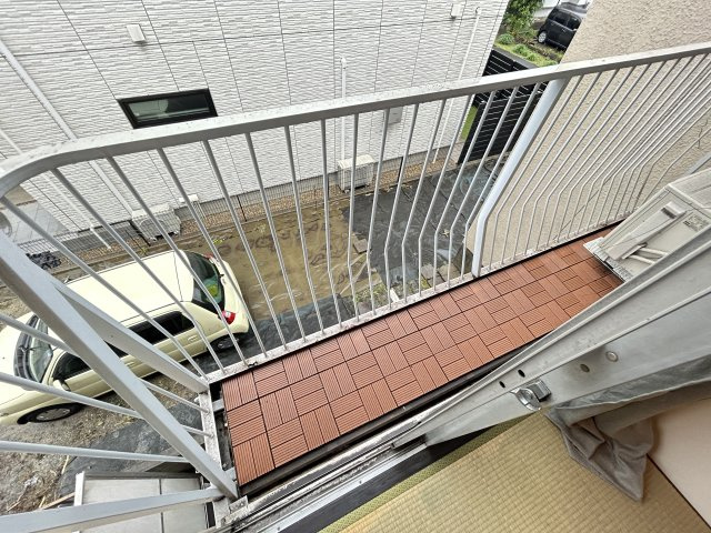 コーポ秀正のバルコニー