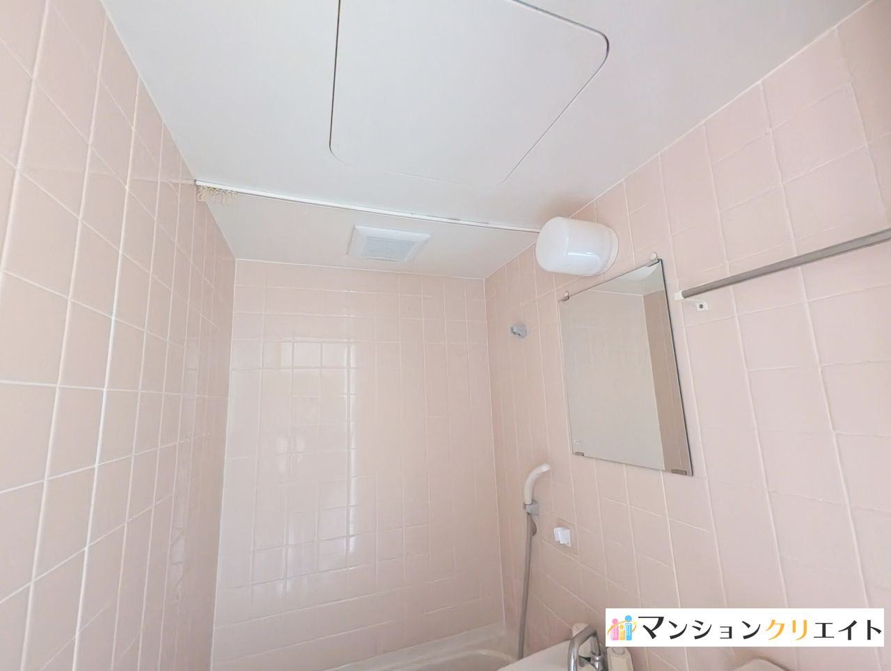 信開トピア足羽の浴室|ユニットバス上部