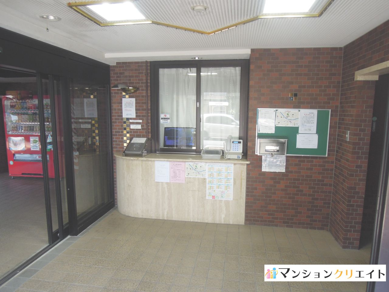信開トピア足羽のエントランス