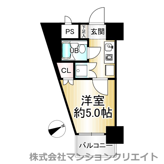 信開トピア足羽の間取り|現況と間取図が異なる場合は現況を優先とします。