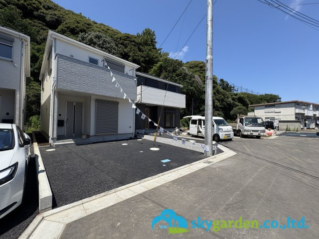 藤沢市城南第６（Ⅰ期）　新築戸建　全7棟３号棟の前面道路含む現地写真|前面道路含む現地写真です