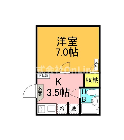 【間取り】 | ジュネス小阪