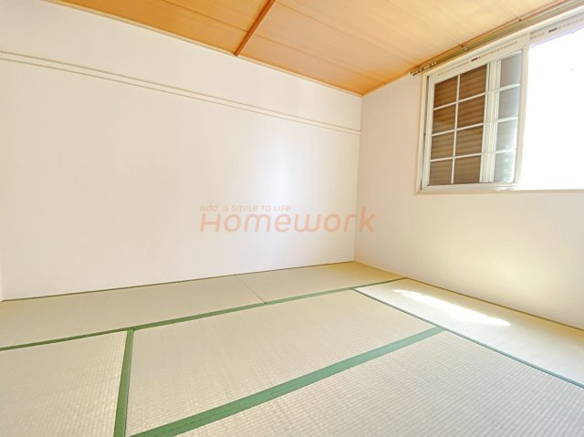 稲５ハイツの和室|くつろぎの場として、客間として、様々なシーンで活躍する和室です