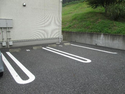 【駐車場】 | エクセレント・ネサキＢ | 駐車場です