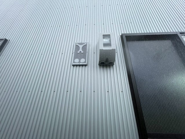 瑞穂町倉庫のバルコニー