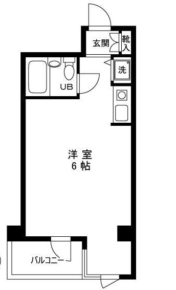 日神パレス西新井の間取り|間取りです。