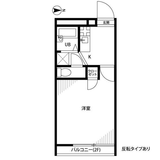 【間取り】 | アムールK