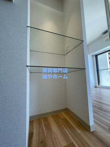 エルミタージュ難波南Ⅱの収納|専用の収納スペースです