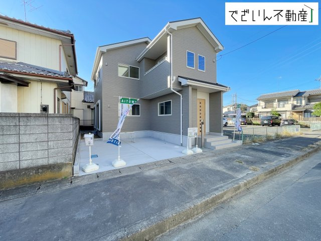 【前面道路含む現地写真】 | いろどりアイタウン熊谷市柿沼　新築住宅 | 現地(2026年10月撮影)
