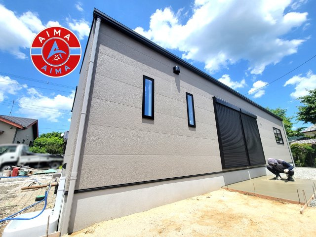 糟屋郡久山町大字山田第1-1棟（1号棟）の外観|デザイン性のある外観です。