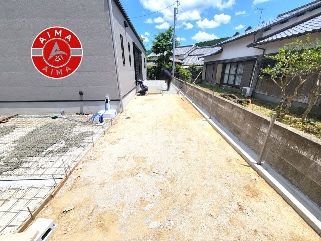 糟屋郡久山町大字山田第1-1棟（1号棟）の庭|お庭で自由な時間を過ごせます。