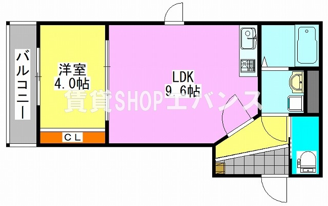 【間取り】 | GRADUS薬円台Ⅱ