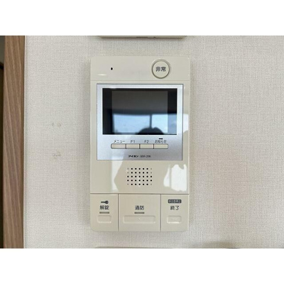 【セキュリティ】 | RISO・NAKANO | モニター付きインターホンで防犯面も安心です！
