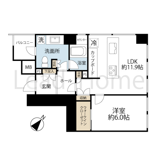 【間取り】 | マジェスタワー六本木