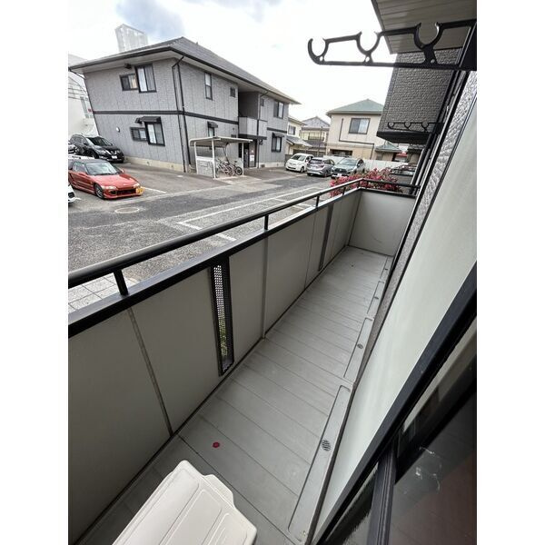 ハイカムール芦屋のバルコニー