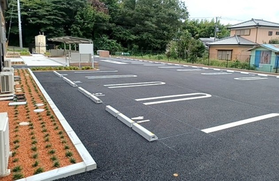 【駐車場】 | カレント美郷Ⅴ | 駐車場完備です