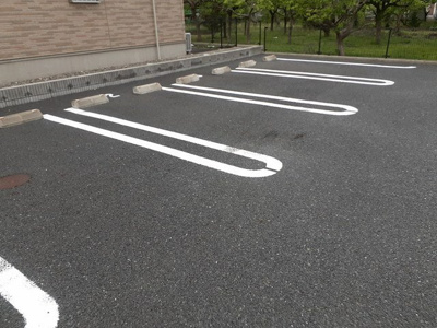 【駐車場】 | ベル・アンジュＢ | 駐車場完備です