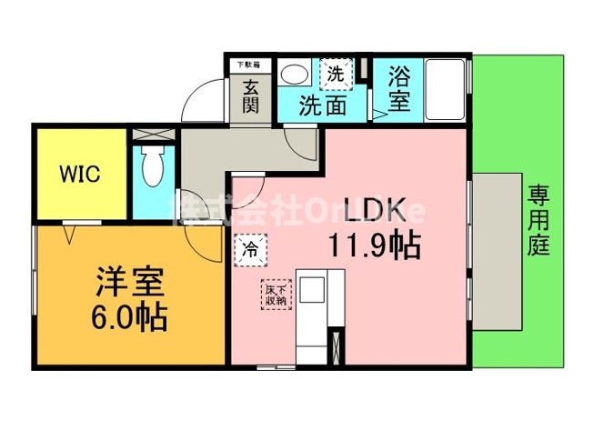 【間取り】 | ラ・ミュー久宝寺 Ⅰ棟