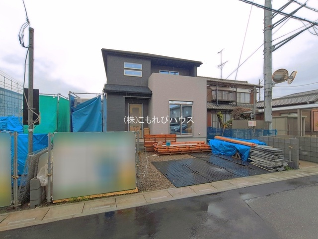 鴻巣市松原3丁目　新築一戸建て　（9区画）　05の駐車場|5/22撮影