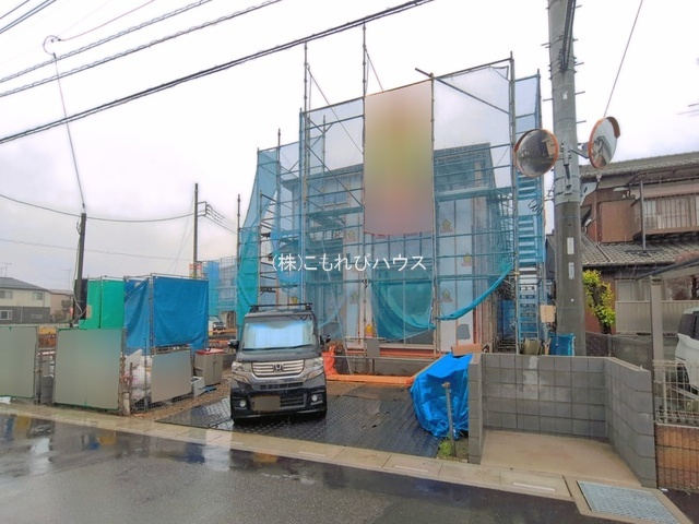 鴻巣市松原3丁目　新築一戸建て　（9区画）　05の駐車場|5/1撮影