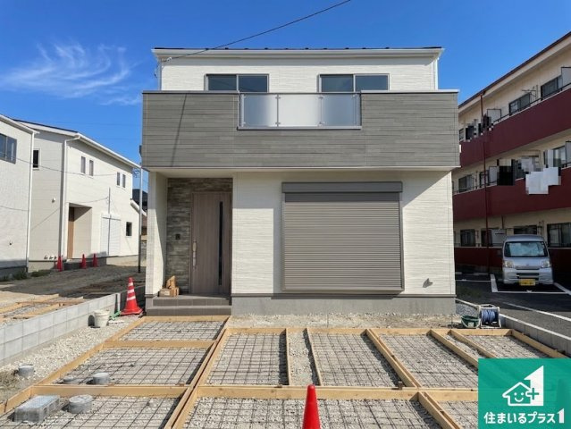 ★草津市川原　第2期　新築一戸建ての外観|現在建築中！落ち着いた街並みで新生活を始めることが出来そう！周辺の物件も併せてご紹介させて頂きます！
